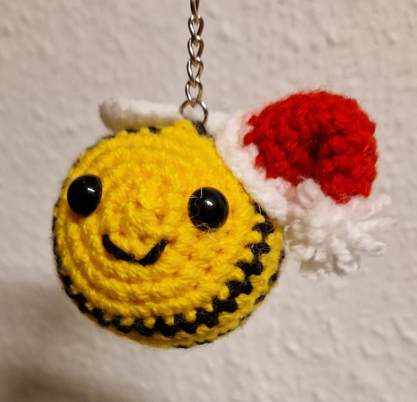 Schlüsselanhänger "Weihnachtsbiene"