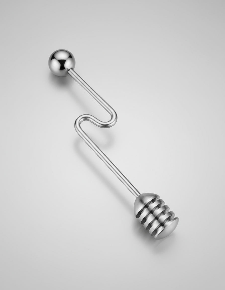 Honignehmer geschwungen