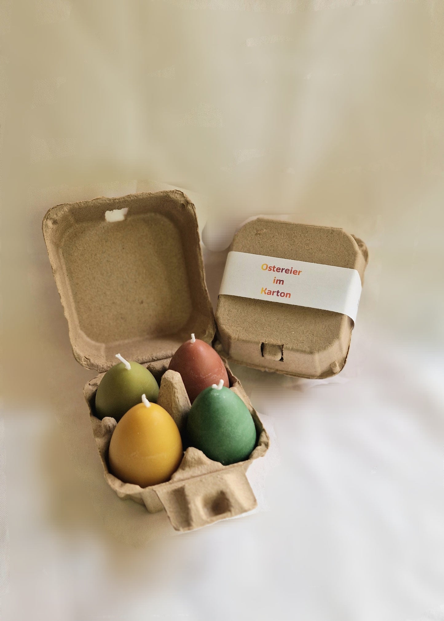 Ostereier im Karton