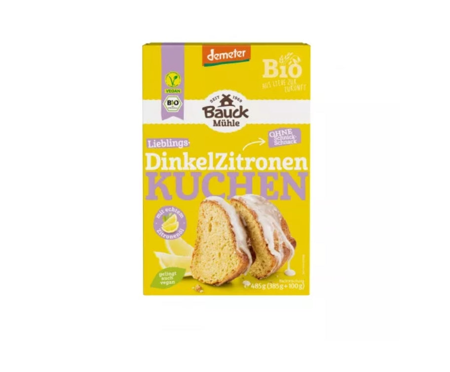 Dinkel-Zitronenkuchen demeter