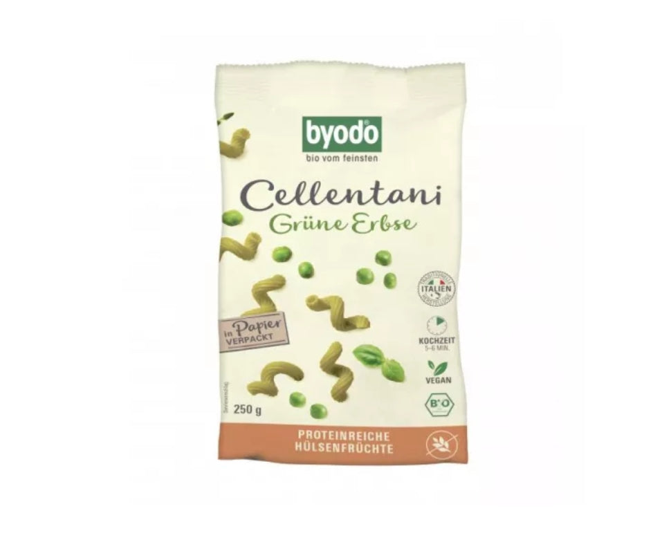 Cellentani Grüne Erbsen Pasta 250g