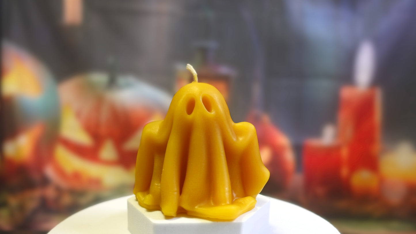 Kerze "Boo Ghost" 🎃 Handgegossen