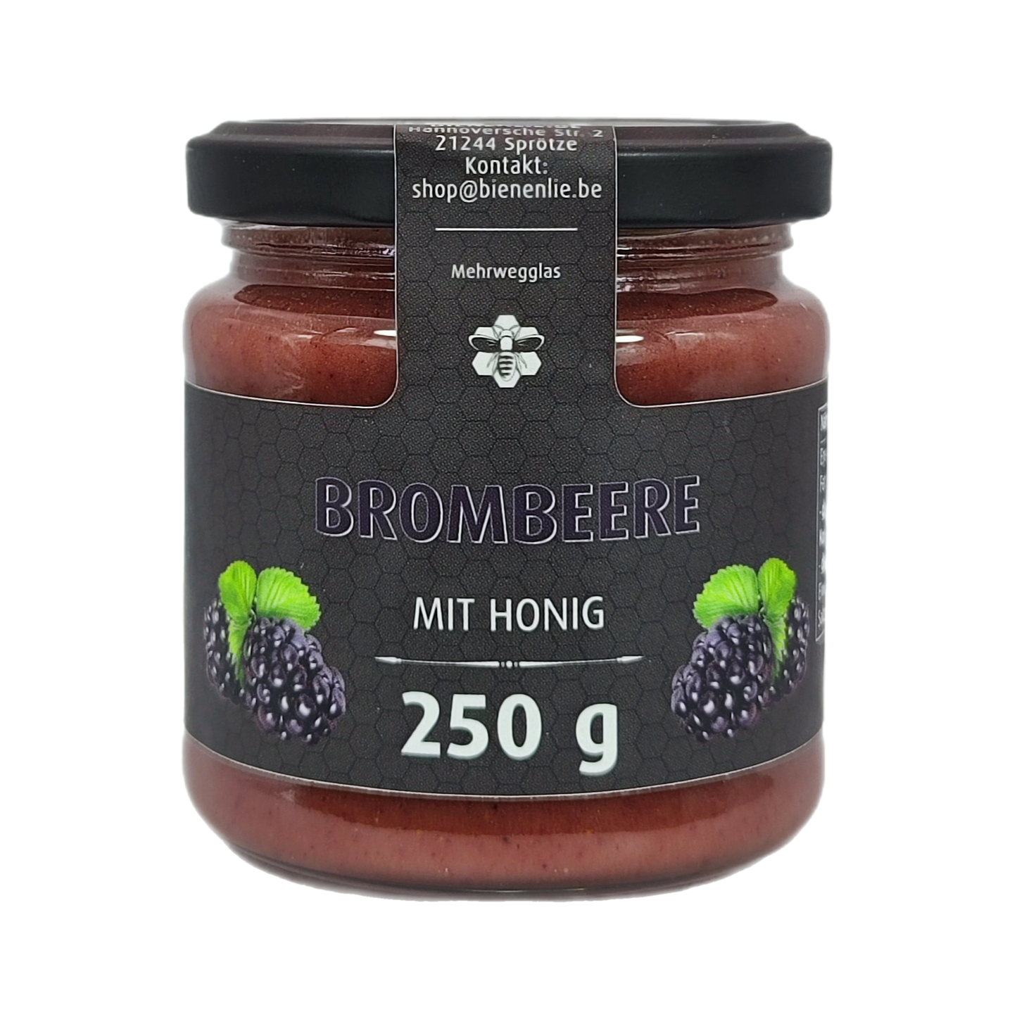 Brombeere mit Honig - fruchtig & säuerlich | 250g