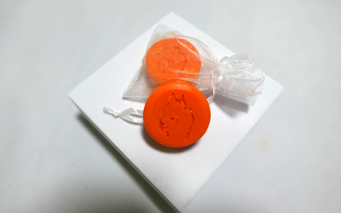 Alpakakeratinseife - "Orangerie" -Handgesiedet