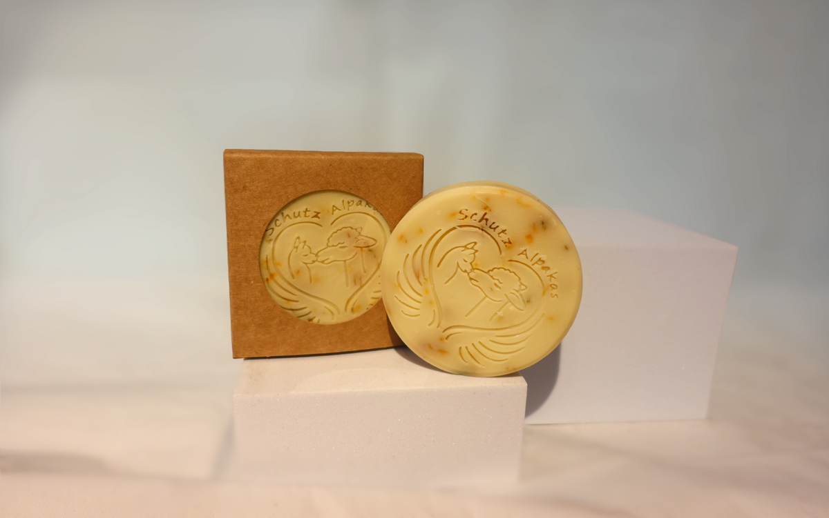 Alpakakeratinseife - Ringelblume – BienenLie.be