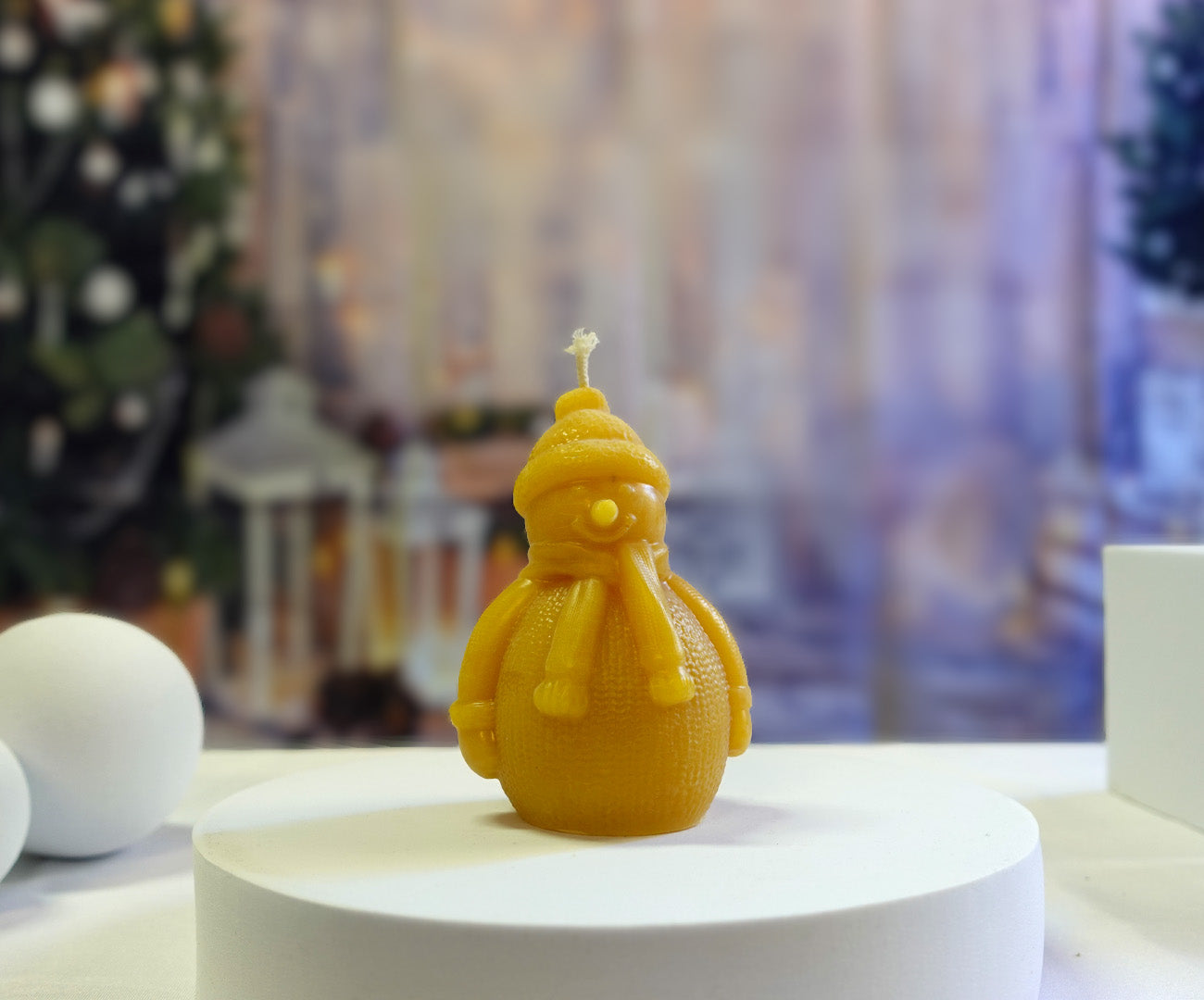"Schneemann" Handgegossen