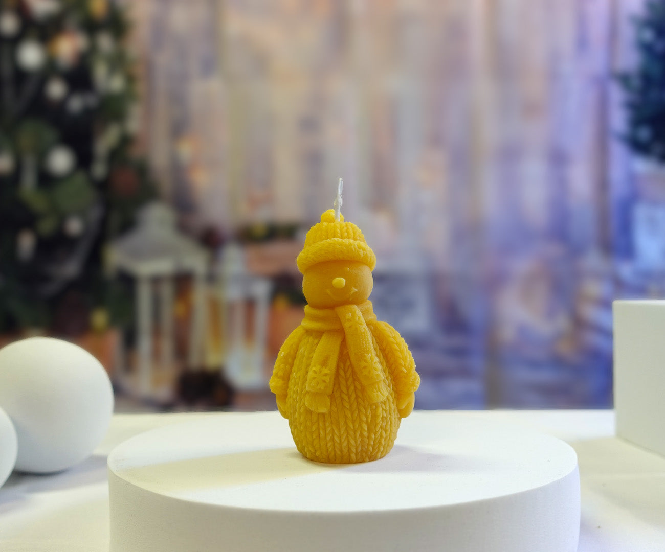 "Schneemann" Handgegossen