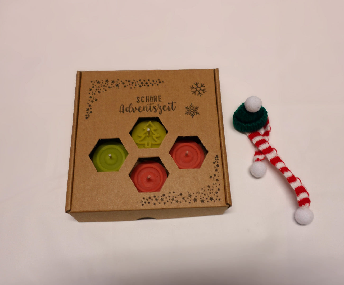 Teelicht Set "Winter Edition" 🎄Handgegossen