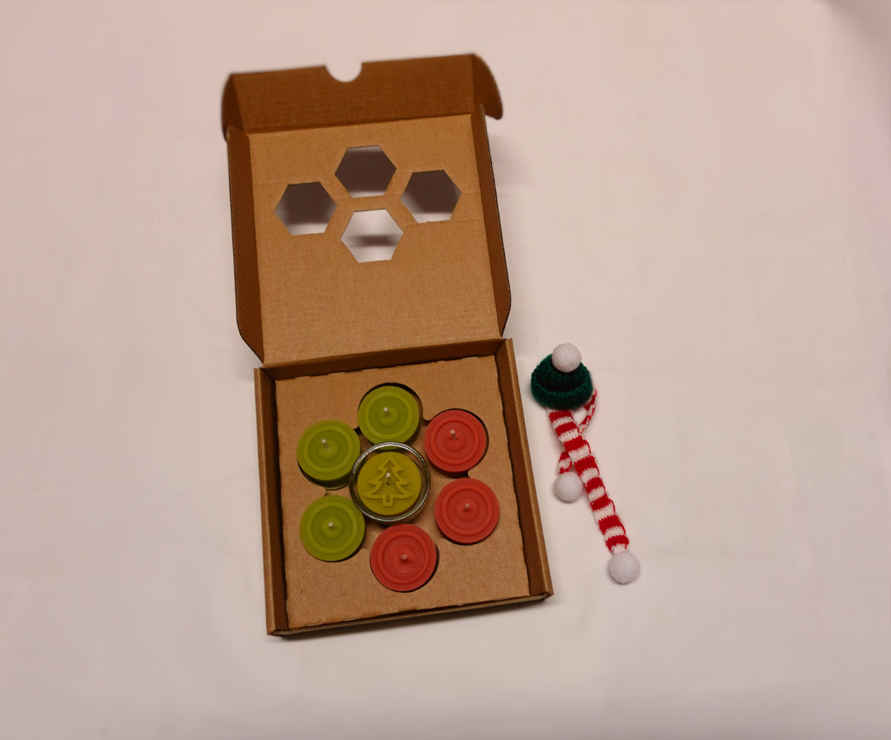 Teelicht Set "Winter Edition" 🎄Handgegossen