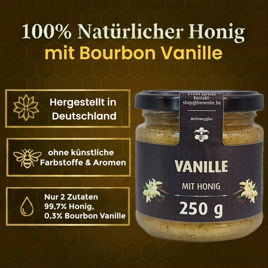 Vanille mit Honig - weich & vollmundig | 250g