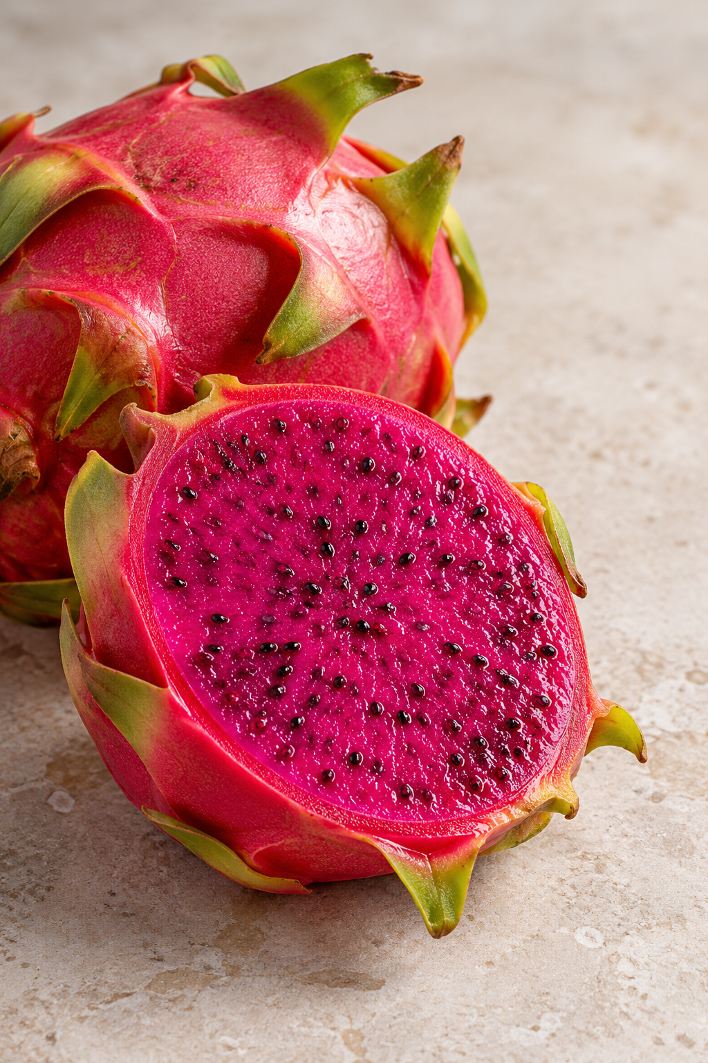 Drachenfrucht – Zutatenaufnahme