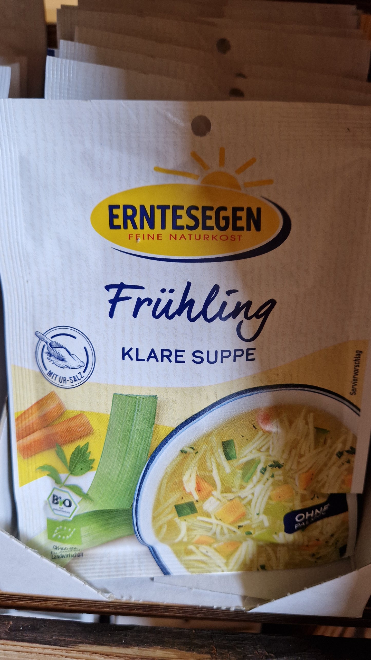 Frühling Klare Suppe - Erntesegen