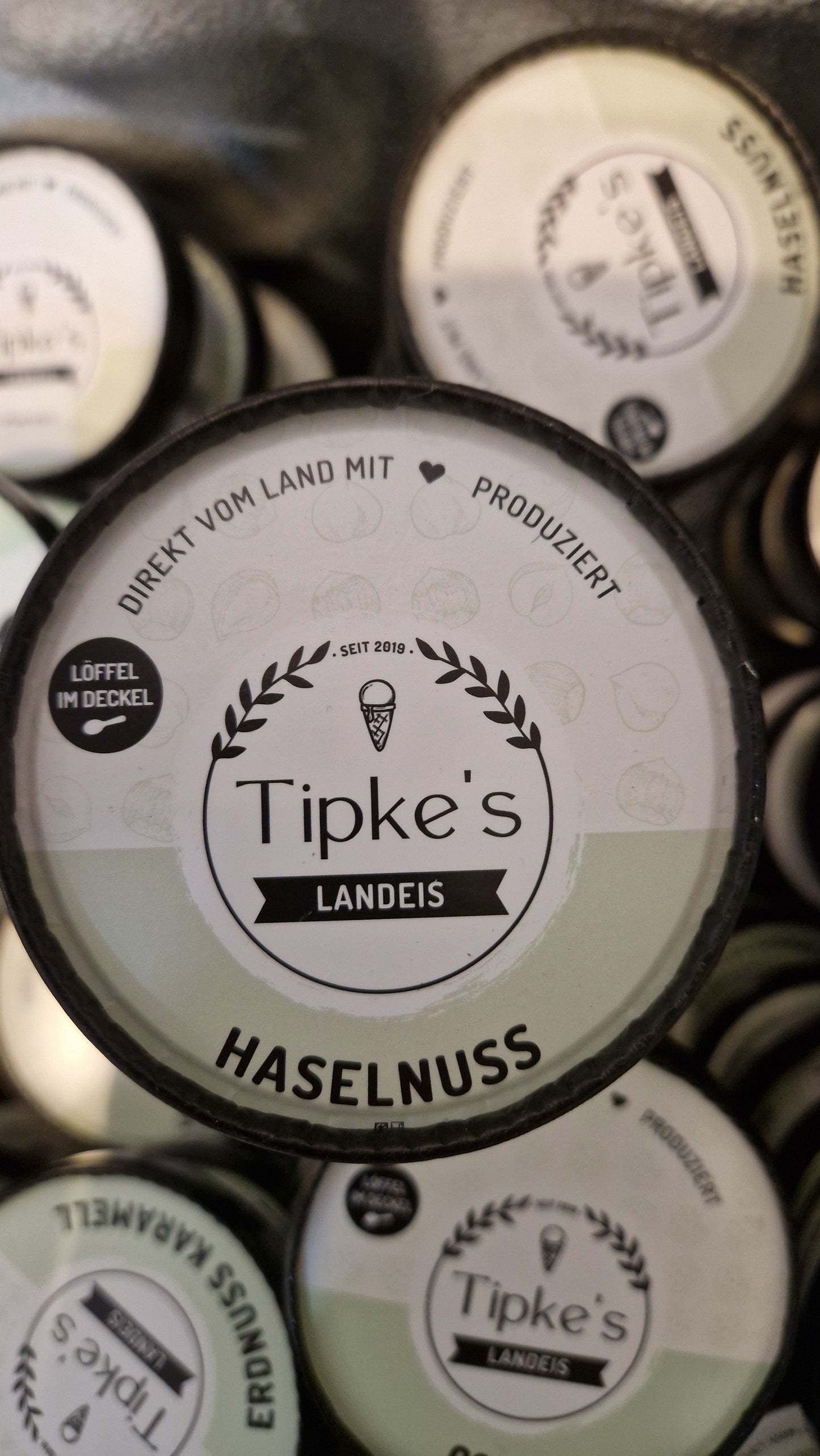 Haselnuss Eis - Tipke´s