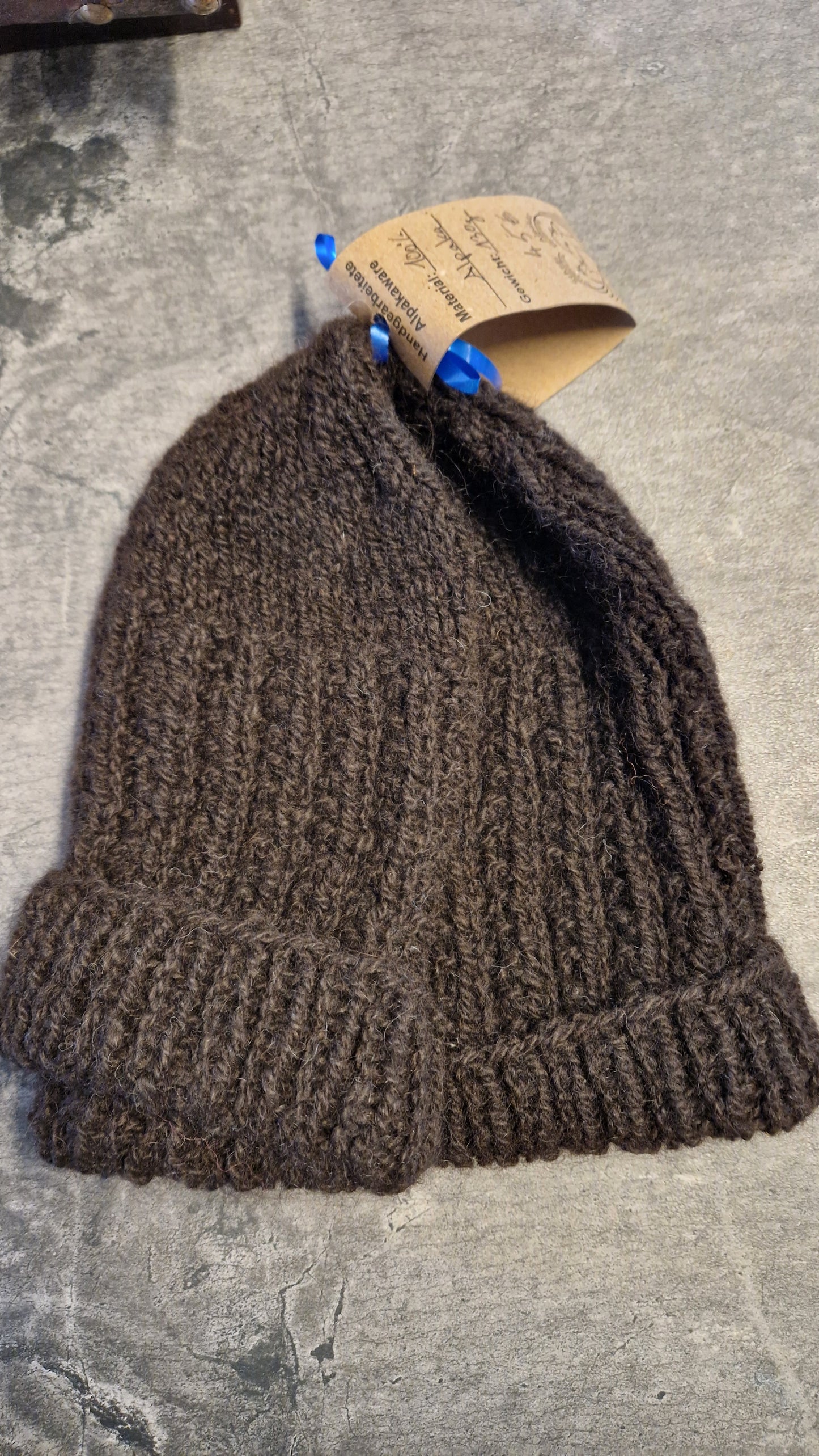 Mütze aus Alpakawolle