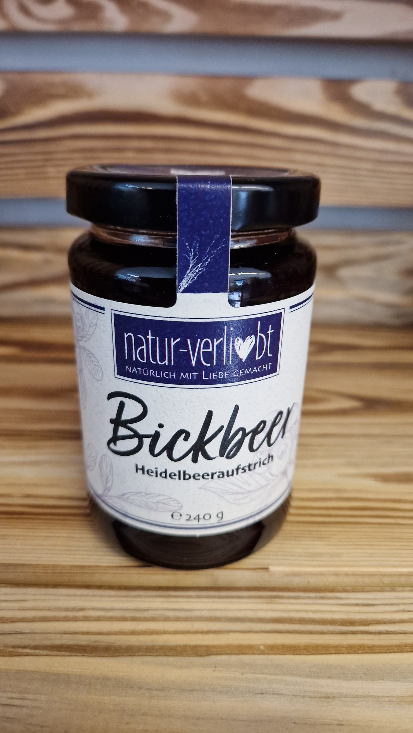 Bickbeer - Blaubeeraufstrich (natur-verliebt)