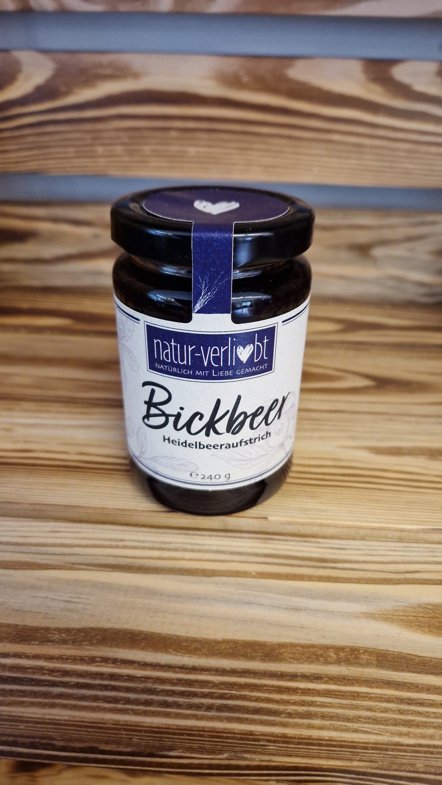 Bickbeer - Blaubeeraufstrich (natur-verliebt)