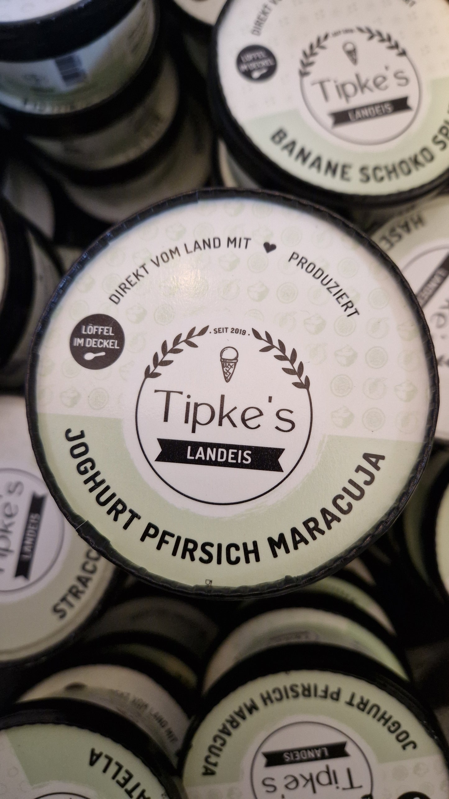 Joghurt-Pfirsich Eis - Tipke´s