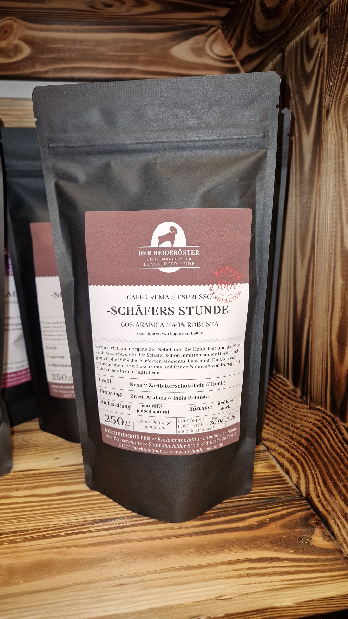 Schäfers Stündchen 250g - Ganze Bohnen
