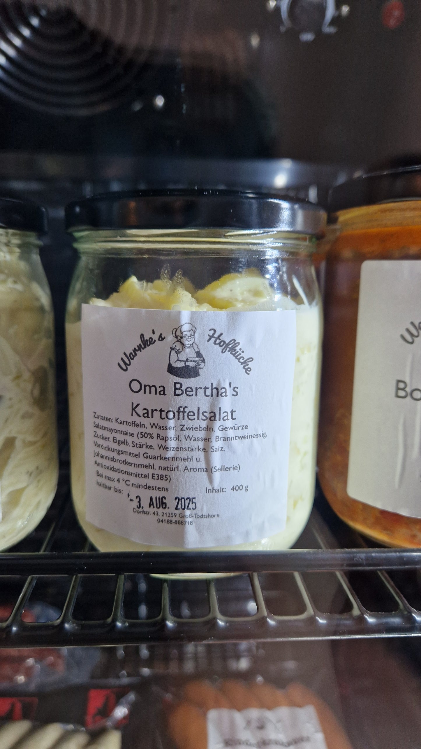 Kartoffelsalat (Glas) - 400g (Warnkes Hof)