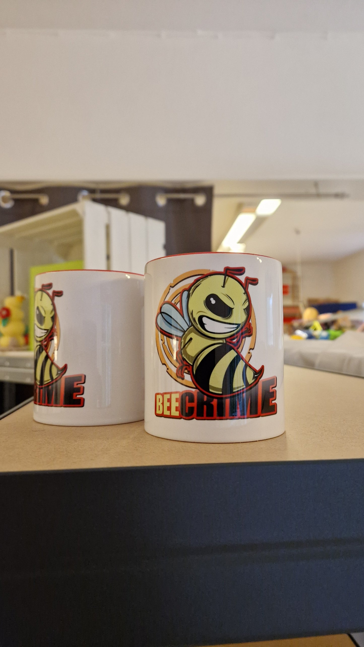 Kaffeetasse "Beecrime"