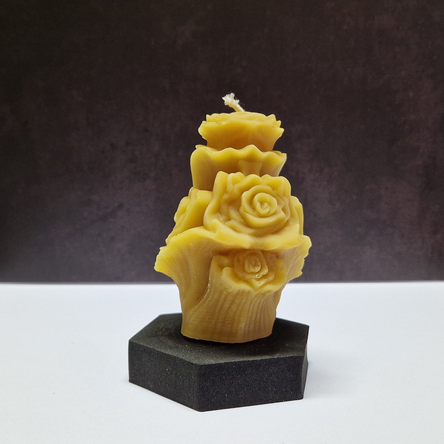 Kerze "Rosenbouquet"