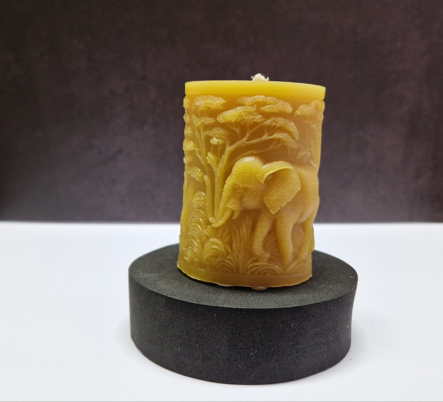 Kerze Elefant in der Serengeti Motiv