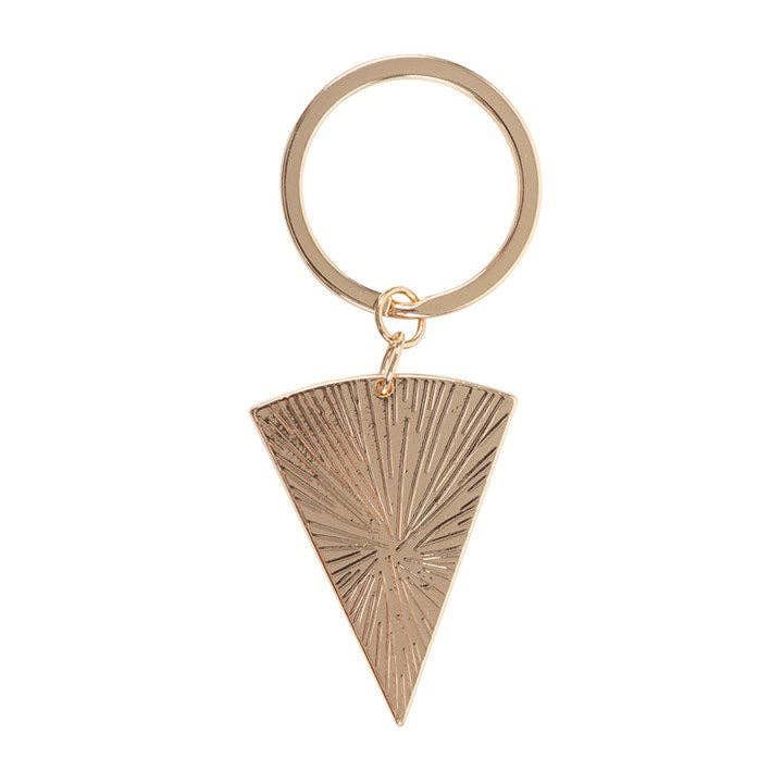 Pizzastück-Schlüsselanhänger