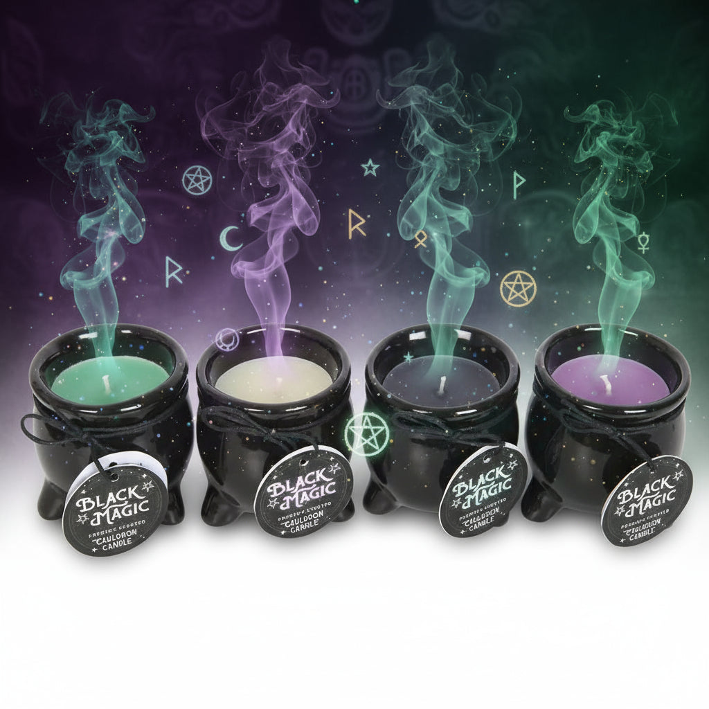 Duft Kerze im Hexenkessel