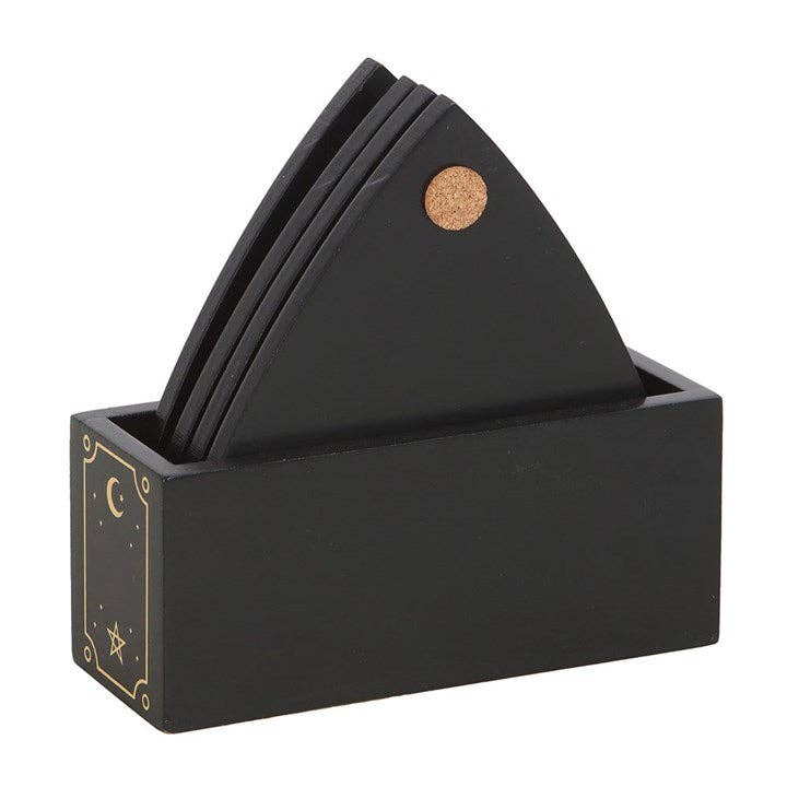 Untersetzer-Set Ouija-Brett Planchette