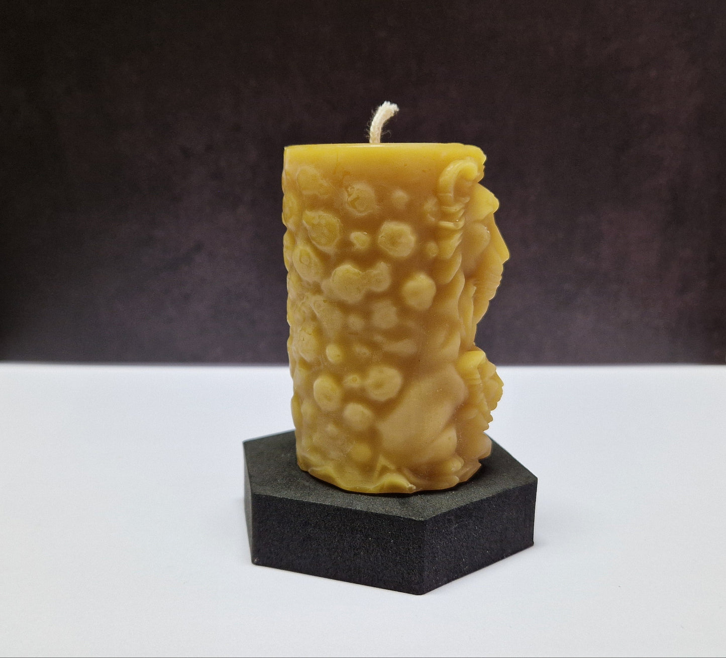 Kerze 3er Löwen Motiv