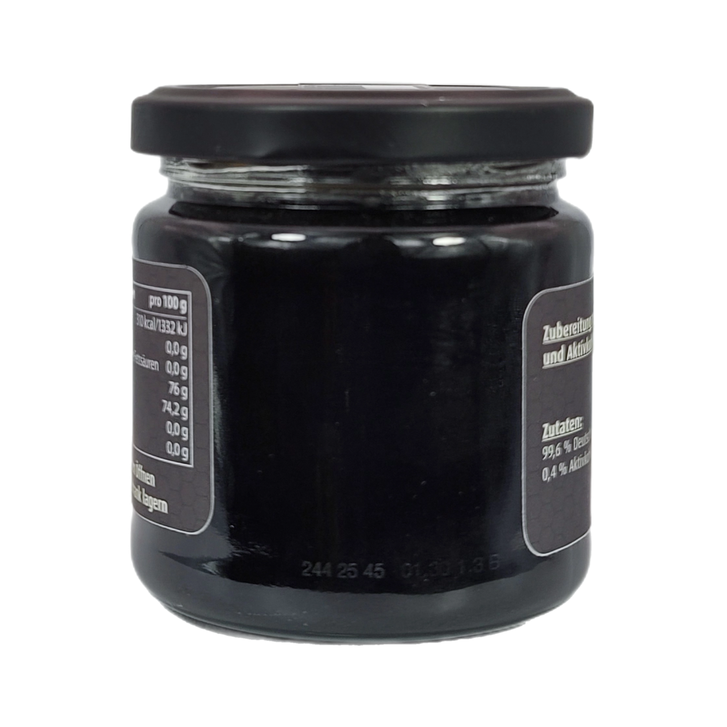 Aktivkohle mit Honig - ungewöhnlich & cremig | 250g
