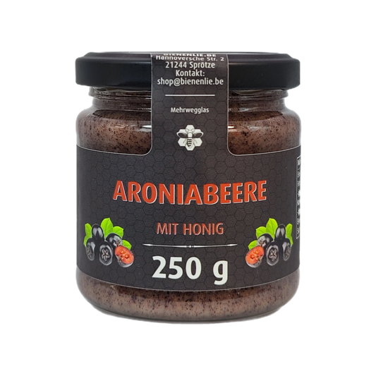 Aroniabeere mit Honig - fruchtig & kräftig | 250g