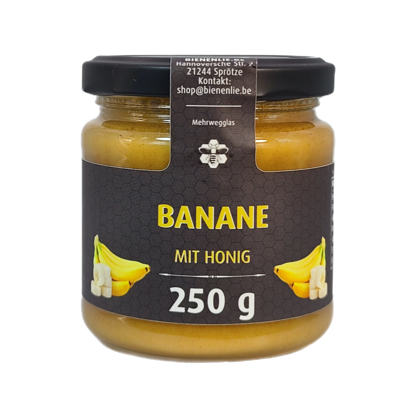 Honig mit Frucht 4er Set | Banane, Sanddorn, Mango & Drachenfrucht mit Honig | je 250g