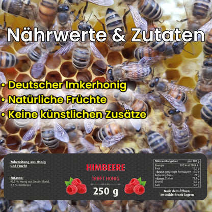 Himbeere trifft Honig 250g