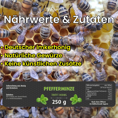 Pfefferminze trifft Honig 250g