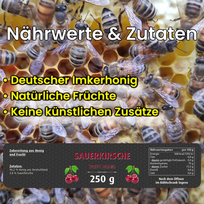Sauerkirsche trifft Honig 250g