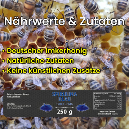 Spirulina Blau trifft Honig 250g