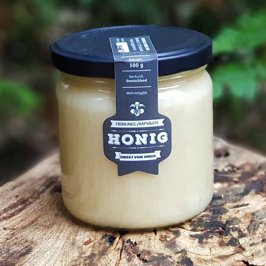 Frühlingsblüten Honig mit Rapsblüte - mild & cremig | 500g