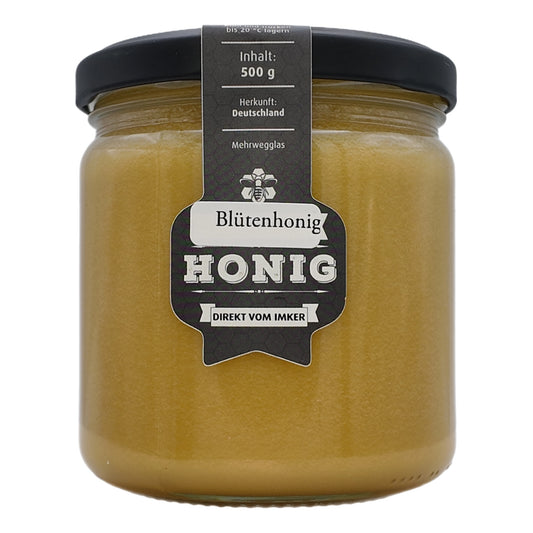 Blütenhonig 500g cremig und streichzart