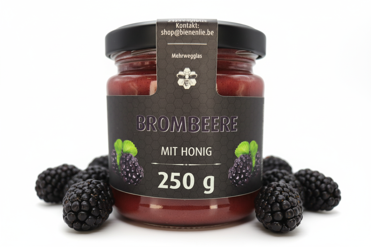 Brombeere mit Honig - fruchtig & säuerlich | 250g