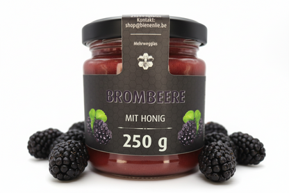 Brombeere mit Honig - fruchtig & säuerlich | 250g