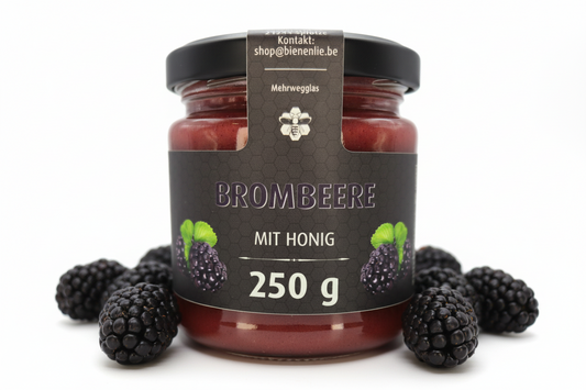 Brombeere mit Honig - fruchtig & säuerlich | 250g