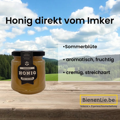 Deutscher Sommerblüten Honig 250g