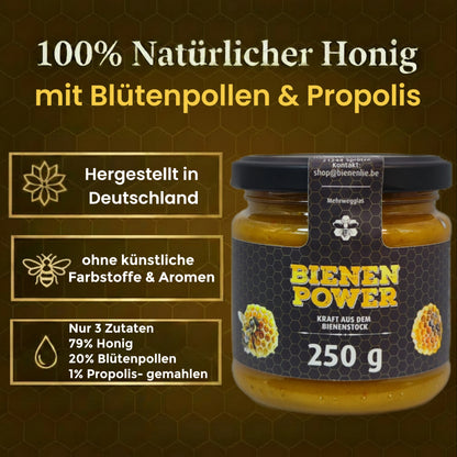 Schwarzkümmel Power Trio | Kurkuma Schwarzkümmel, Bienenpower & Schwarzkümmel mit Honig – je 250g