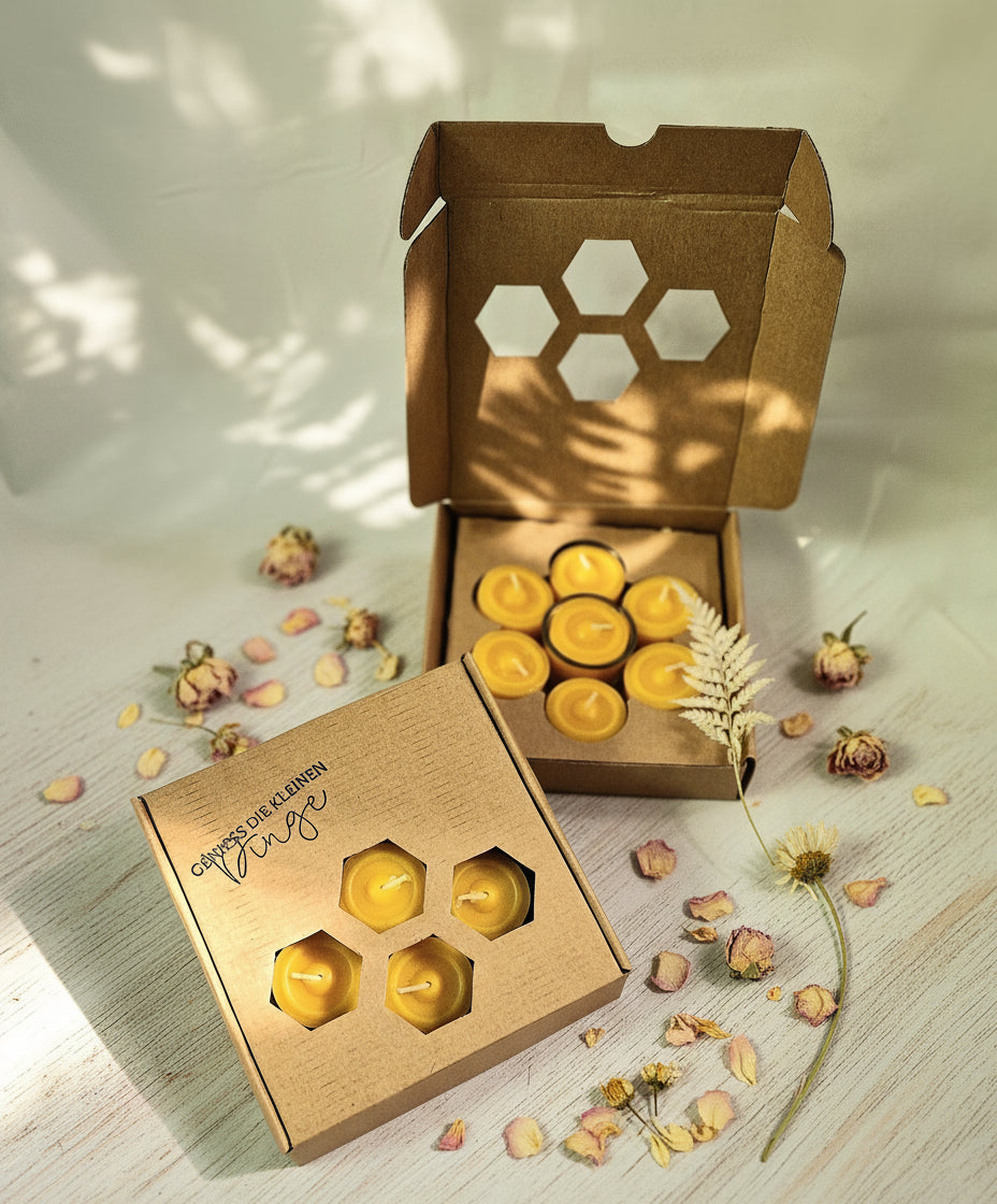 Bienenwach-Teelichter-geschenk-3