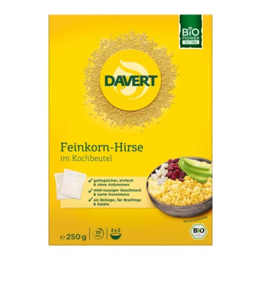 Feinkorn Hirse im Kochbeutel