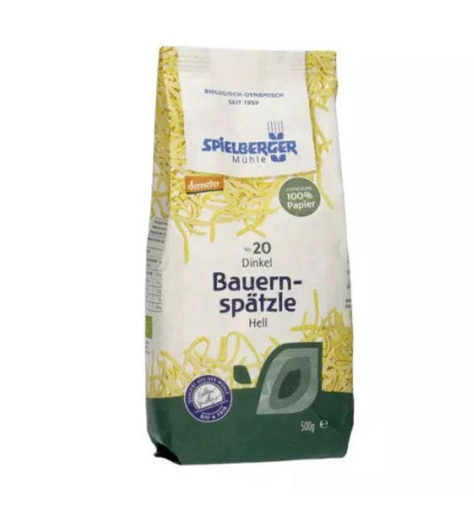 Dinkel Spätzle hell 500g - Spielberger