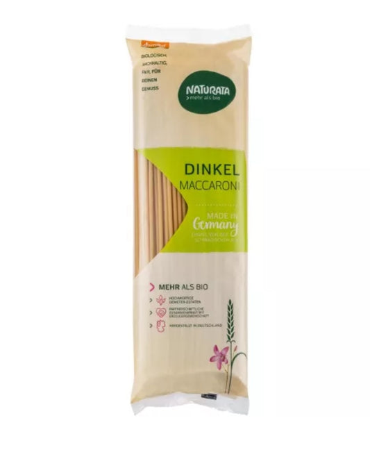 Dinkel-Maccaroni lang, hell 500g