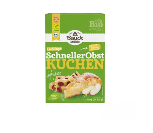 Schneller Obstkuchen glutenfrei
