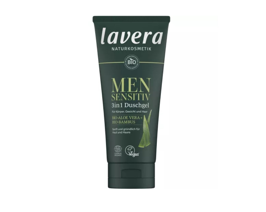 Men sensitiv Duschgel 3in1 Lavera 200ml